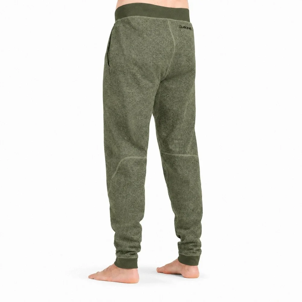Dakine Liberator LW Pant Men's M Green Heather Fleece Joggers Ski Base Layer NWT